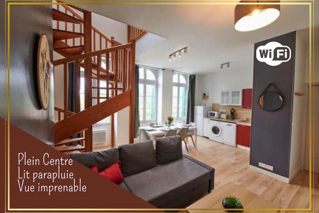 L'Eclat Travot Central Lumineux Vue Sublime Cholet Eksteriør billede
